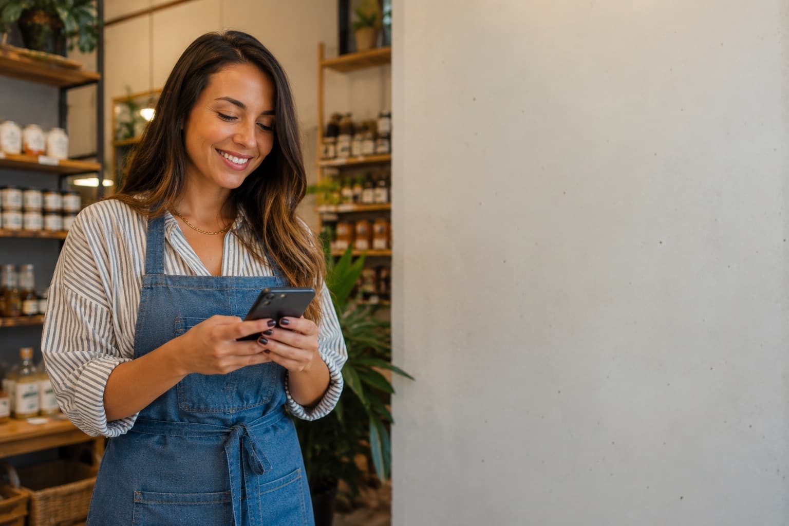 Cliente conversando com a IA da empresa pelo WhatsApp